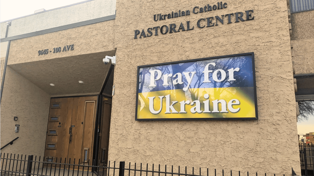 Ukrainian Catholic Pastoral Centre building exterior.